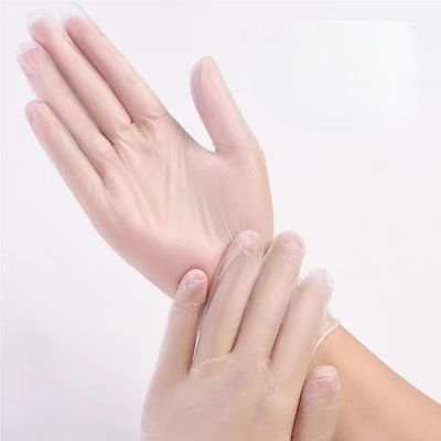 Купить Защитные перчатки Pvc устранимых перчаток M-Xl En455 прозрачные очищая устранимые Производство в сети