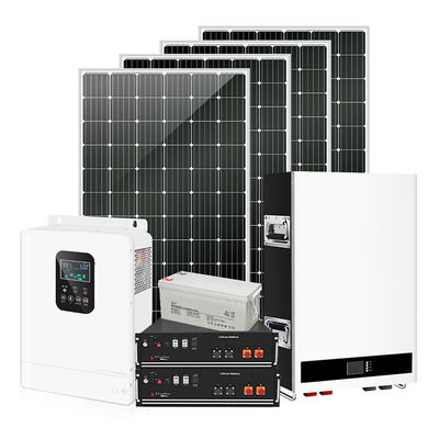 Купить Полный солнечный комплект с литийными батареями 1000W-7200W для автономного источника питания Производство в сети